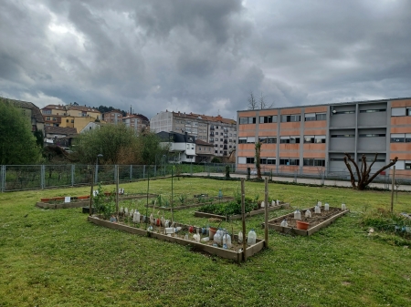 El jardín del IES Pedro Floriani