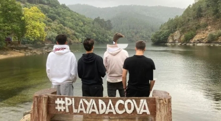 Voz Natura, con los jóvenes del centro de menores de Monteledo